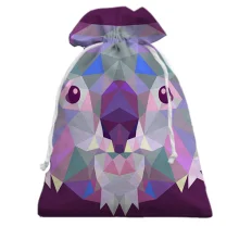 Подарочный мешочек Koala low poly Art