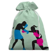 Подарунковий мішечок Boy and Girl Boxing