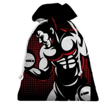 Подарунковий мішечок Bodybuilder Pop Art