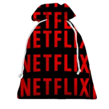 Подарунковий мішечок Netflix pattern