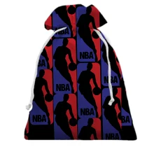 Подарунковий мішечок NBA pattern