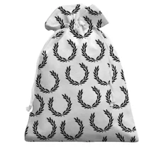 Подарочный мешочек Fred Perry pattern