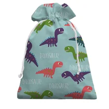 Подарунковий мішечок Dinosaur pattern