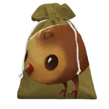 Подарочный мешочек Brown bird