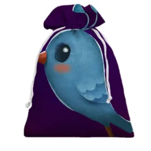 Подарочный мешочек Light-blue bird