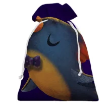 Подарочный мешочек Bird with bow tie