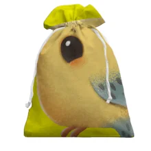 Подарунковий мішечок Cute yellow bird