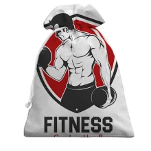 Подарочный мешочек Fitness Club.