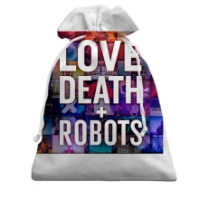 Подарочный мешочек Love death + robots.