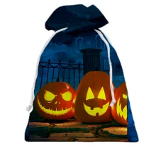 Подарунковий мішечок Halloween pumpkins 3