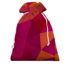 Подарочный мешочек Abstraction low polly