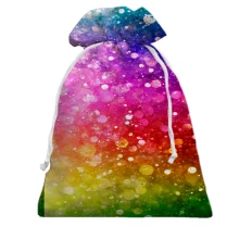 Подарочный мешочек Rainbow pattern.