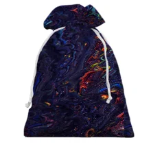 Подарочный мешочек Abstraction neon drops