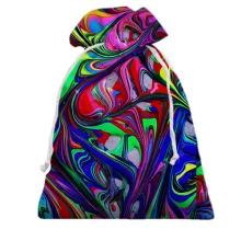 Подарочный мешочек Multicolor abstraction