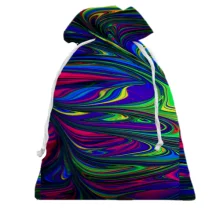 Подарочный мешочек Rainbow abstraction 3