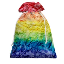 Подарунковий мішечок Rainbow abstraction 4