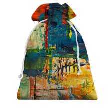 Подарунковий мішечок Multicolor abstraction 7