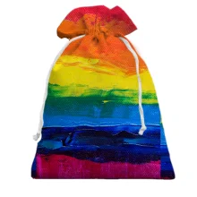 Подарунковий мішечок Rainbow Abstraction 5