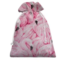 Подарочный мешочек Flamingo pattern