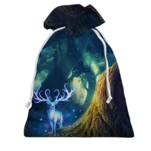 Подарунковий мішечок Glowing deer