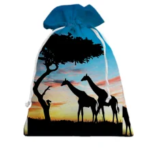 Подарочный мешочек Safari sunset