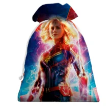 Подарочный мешочек Captain Marvel