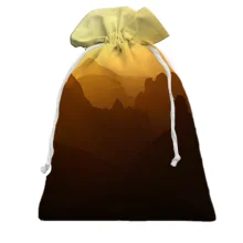 Подарочный мешочек Mountains sunset