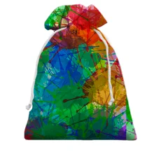 Подарунковий мішечок Multicolored blots