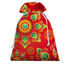 Подарунковий мішечок Red abstraction