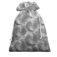 Подарунковий мішечок Silver abstraction