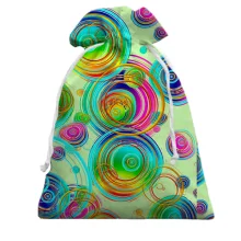 Подарунковий мішечок Rainbow circles on the water