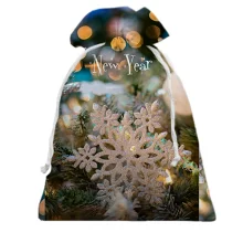 Подарочный мешочек Christmas snowflake
