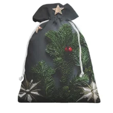 Подарочный мешочек Christmas tree branch