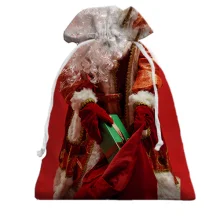 Подарочный мешочек Santa Claus with a bag