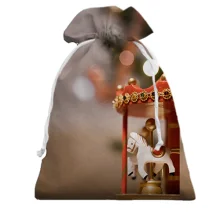 Подарочный мешочек Christmas carousel