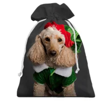 Подарочный мешочек New Year dog 2