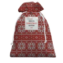 Подарочный мешочек Christmas pattern