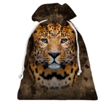 Подарочный мешочек "Леопард"