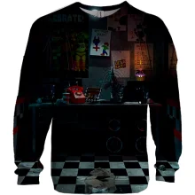 3D свитшот Комната охраны - FNaF