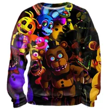 3D свитшот Персонажи из серии игр - FNaF