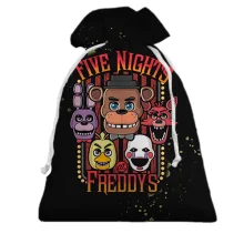 3D Подарунковий мішечок Маски аніматроніків - FNaF