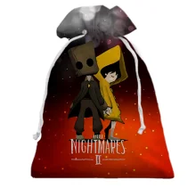 3D Подарочный мешочек Моно и Шестая - Little Nightmares II