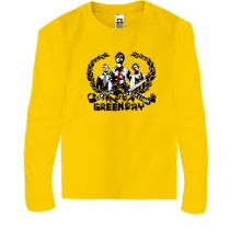 Детский лонгслив Green day (арт лого)