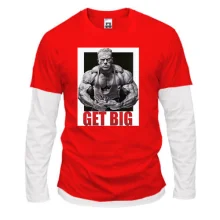 Комбінований лонгслів "Get big"