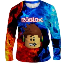 Мужской 3D лонгслив Roblox Head