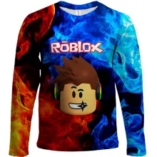 Дитячий 3D лонгслів Roblox Head