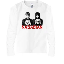 Детский лонгслив Kasabian с черепом
