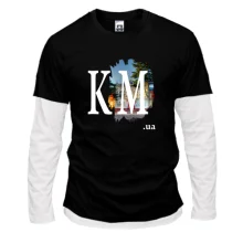 Комбинированный лонгслив km.ua (Хмельницкий)