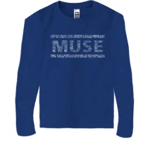 Детский лонгслив Muse (из слов)