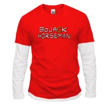 Комбінований лонгслів BoJack Horseman